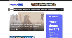 Desktop Screenshot of mudug24.com